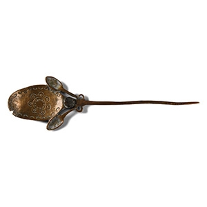 Pre-Columbian Tupu Quechua Brass Pin