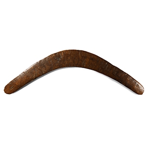 Australian Aboriginal Wood Boomerang