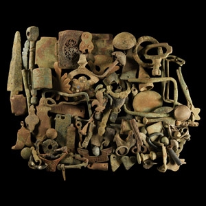 Medieval and Later Bronze Artefact Group