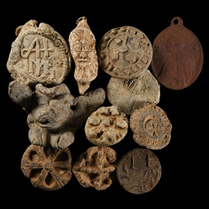 Medieval Lead Artefact Group