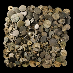 Post Medieval Bronze Button Group