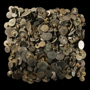 Post Medieval Bronze Button Group