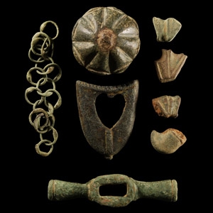 Medieval Bronze Artefact Group