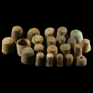 Medieval and Later Bronze Thimble Collection