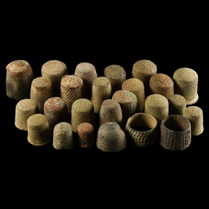 Medieval and Later Bronze Thimble Collection