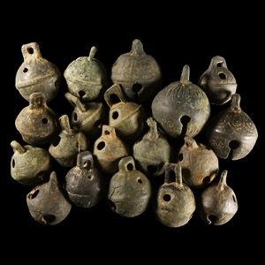 Post Medieval Bronze Crotal Bell Collection