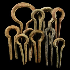 Post Medieval Bronze Jews Harp Lamellophone Instrument Collection
