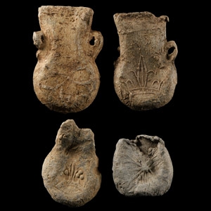 Medieval Pilgrims Holy Water Ampulla Collection