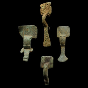 Anglo-Saxon Bronze Long Brooch Collection