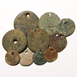 Anglo-Saxon Bronze Reused Roman Coin Collection
