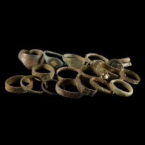 Roman and Later Bronze Ring Collection