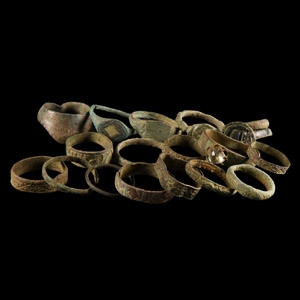 Roman and Later Bronze Ring Collection