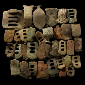 Post Medieval Bronze Clasp Group