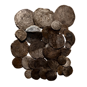 Tudor to Stuart Coins - Mary to Commonwealth - AR Hammered Coins [29]