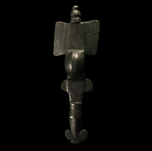 Large Anglo-Saxon Bronze Cruciform Bow Brooch