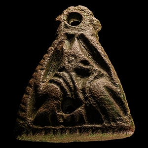 Viking Bronze Stirrup Mount