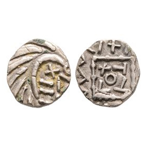 Anglo-Saxon Coins - Continental Issues - Series E - Porcupine AR Sceatta