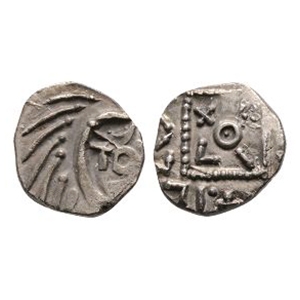 Anglo-Saxon Coins - Continental Issues - Series E - Porcupine AR Sceatta