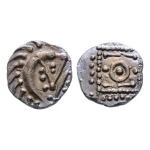 Anglo-Saxon Coins - Continental Issues - Series E - Porcupine AR Sceatta