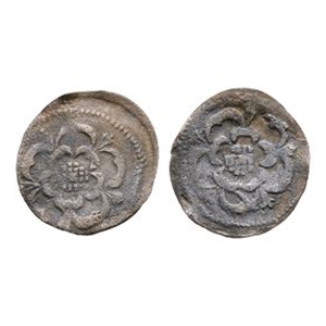 English Stuart Coins - Charles I - AR Halfpenny