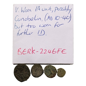 Celtic Iron Age Coins - Catuvellauni(?) - AE Unit Group [4]