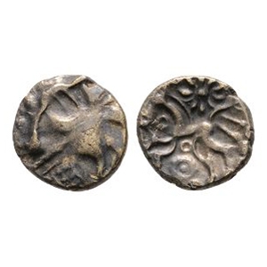 Celtic Iron Age Coins - Gaul - Belgae - Archer AR Half Unit