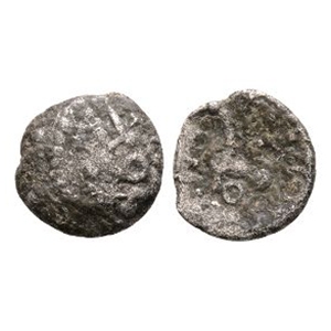 Celtic Iron Age Coins - East Wiltshire Group - Six-Spoked Pellet Ring AR Unit