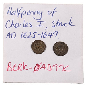English Stuart Coins - Charles I - AR Halfpenny Group [2]