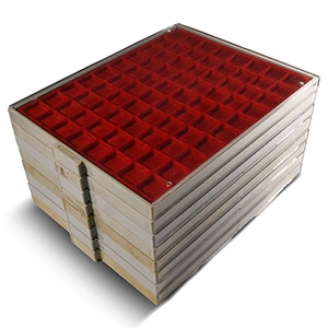 Coin Accessories - Linder Coin Trays for 80 coins [8]