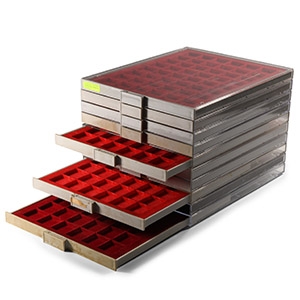 Coin Accessories - Lindner Coin Trays for 48 coins [10]