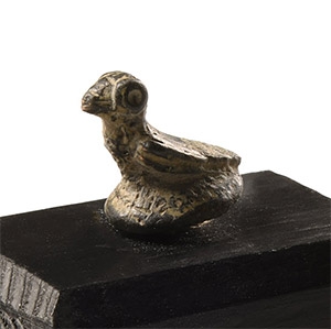 Greek Bronze Owl Finial