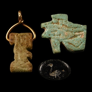 Egyptian Faience Amulet Collection