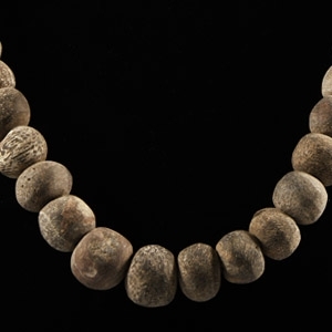 Natural History - Woolly Mammoth Bone Bead Necklace String