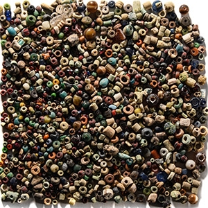 Egyptian and Other Glass and Stone Bead Group