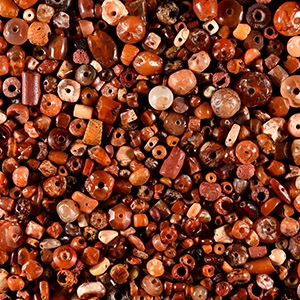 Western Asiatic Carnelian and Other Bead Collection