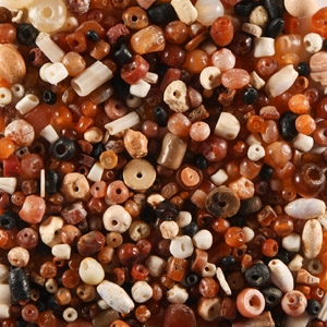 Western Asiatic Carnelian and Other Bead Collection