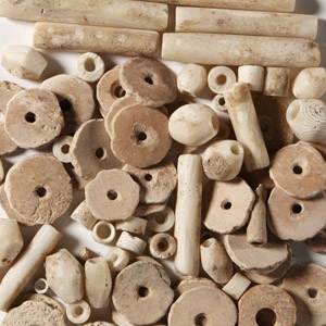 Mesopotamian Shell Necklace Bead Group