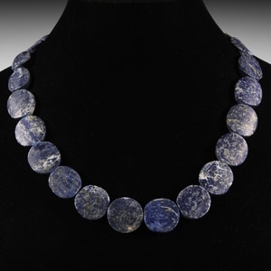 Lapis Lazuli Bead Necklace