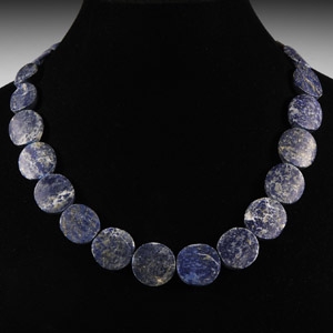 Lapis Lazuli Bead Necklace