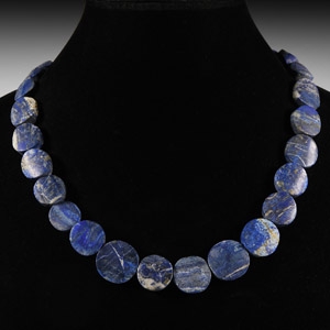 Lapis Lazuli Bead Necklace