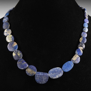 Lapis Lazuli Bead Necklace