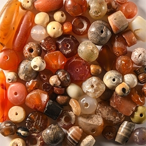 Western Asiatic Mixed Necklace Bead Collection