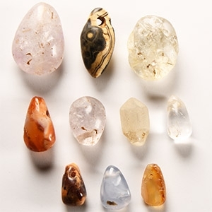 Western Asiatic Gemstone Necklace Pendant Collection