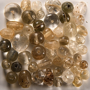 Western Asiatic Rock Crystal and Other Necklace Bead Collection