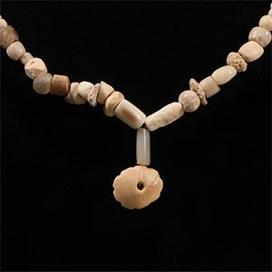 Western Asiatic Stone and Other Bead Necklace String