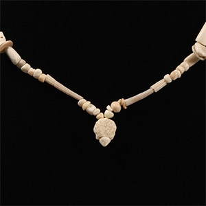 Western Asiatic Stone and Other Bead Necklace String