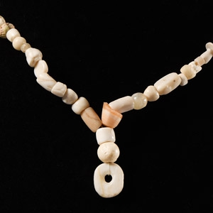 Western Asiatic Stone and Other Bead Necklace String