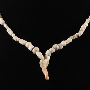 Western Asiatic Stone and Other Bead Necklace String