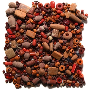Western Asiatic Glass and Other Necklace Bead Collection