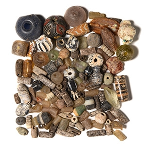 Roman and Other Glass Necklace Bead Collection